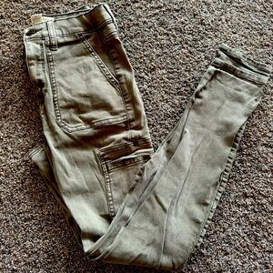Mudd Cargo Pants for Girls Size 7 Army Green